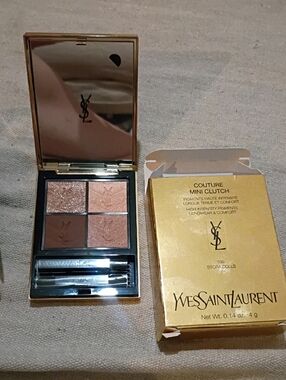 Yves Saint Laurent Couture Mini Clutch Eyeshadow Palette - Bronze & Rose Gold